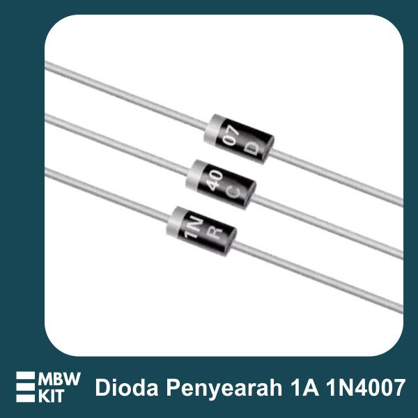 Dioda Penyearah 1a 1n4007 In4007 Do 41 Rectifier Diode Shopee Indonesia