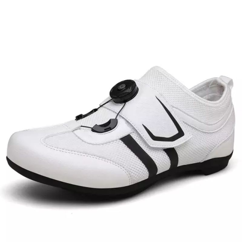 Sepatu Sepeda Roadbike Mtb non Cleat pria dan wanita- Putih