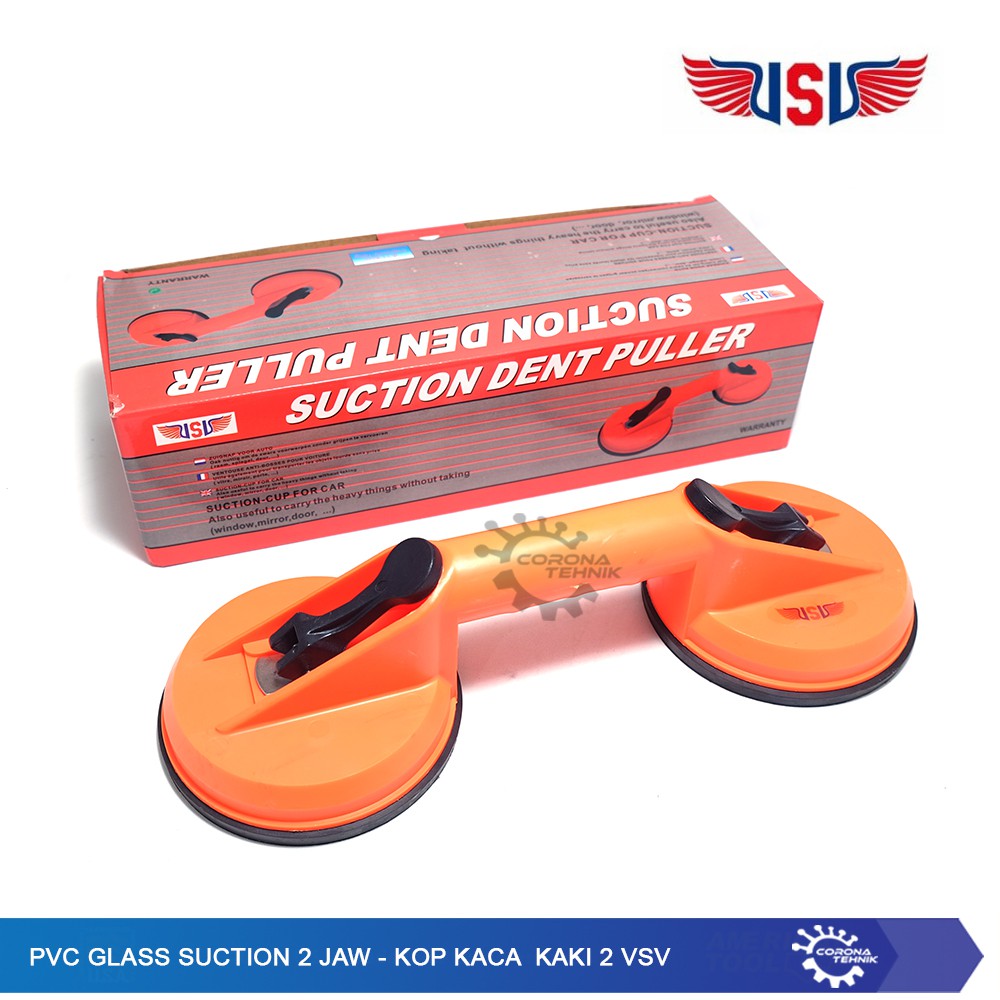 Kop Kaca PVC Kaki 2 VSV - Suction Cup - PVC Glass Suction