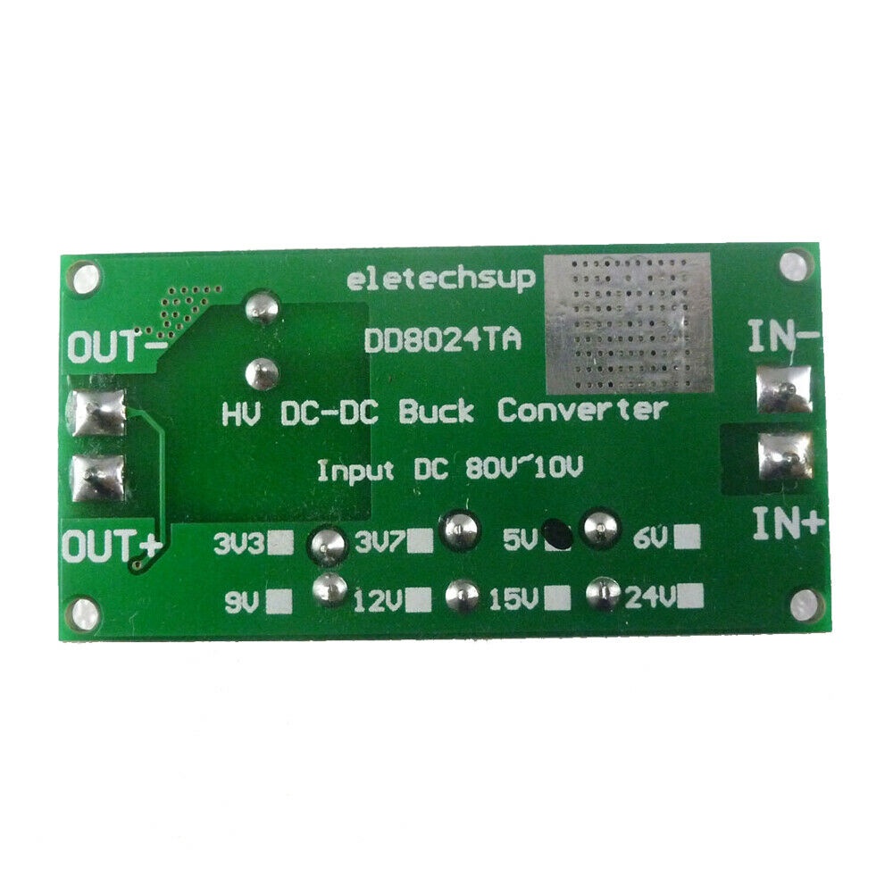 NEW Step-Down High-Voltage Buck Converter  Regulator Module 10V~80V to 3.3/5/6/9/12V