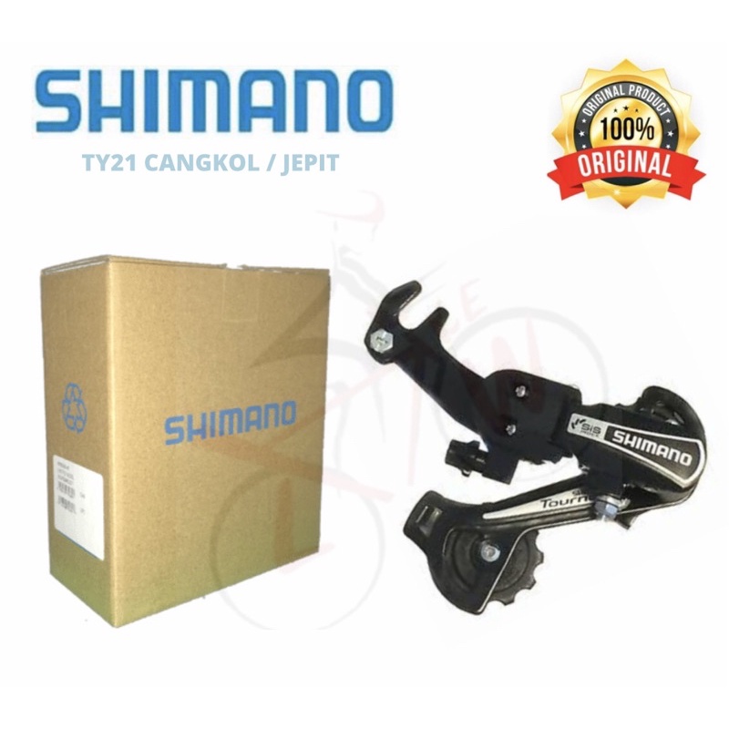 RD Sepeda Shimano Original TY21 Cangkol 6 7 Speed Medium Cage