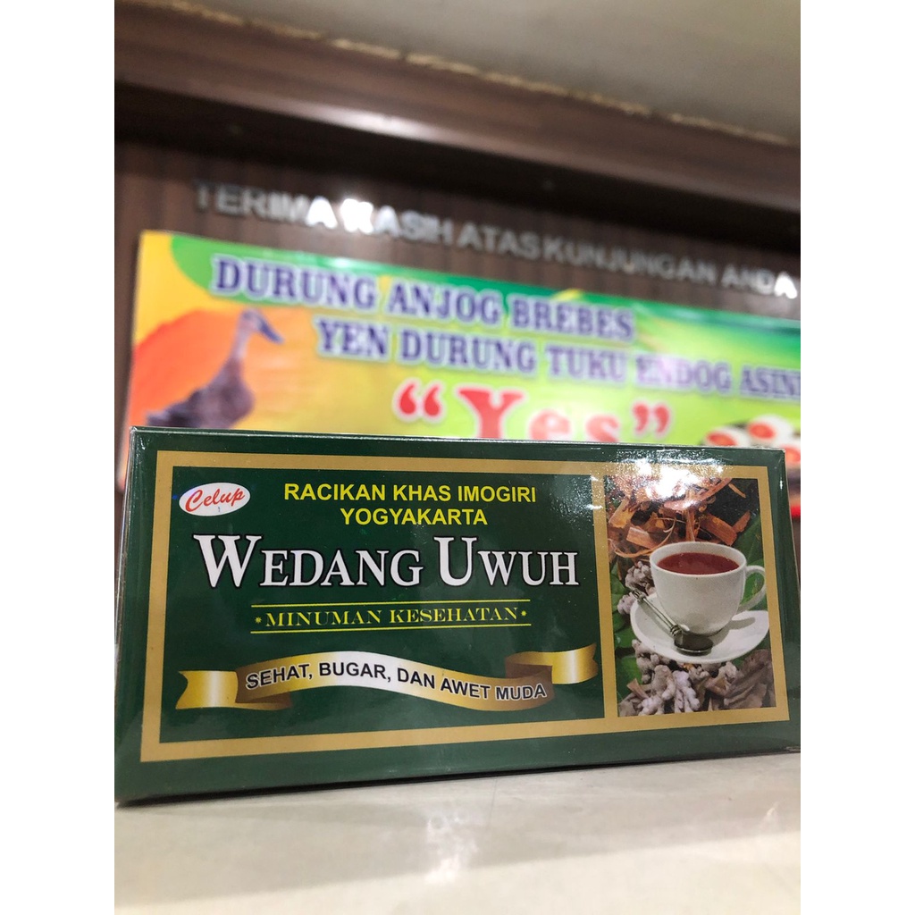 

WEDANG UWUH CELUP