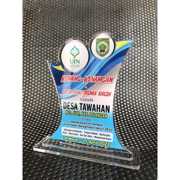 PLAKAT AKRILIK TEBAL