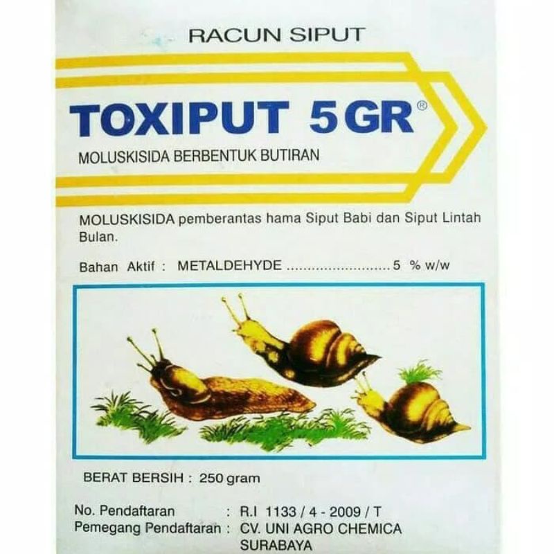 Racun Siput Moluskisida Toxiput 5GR