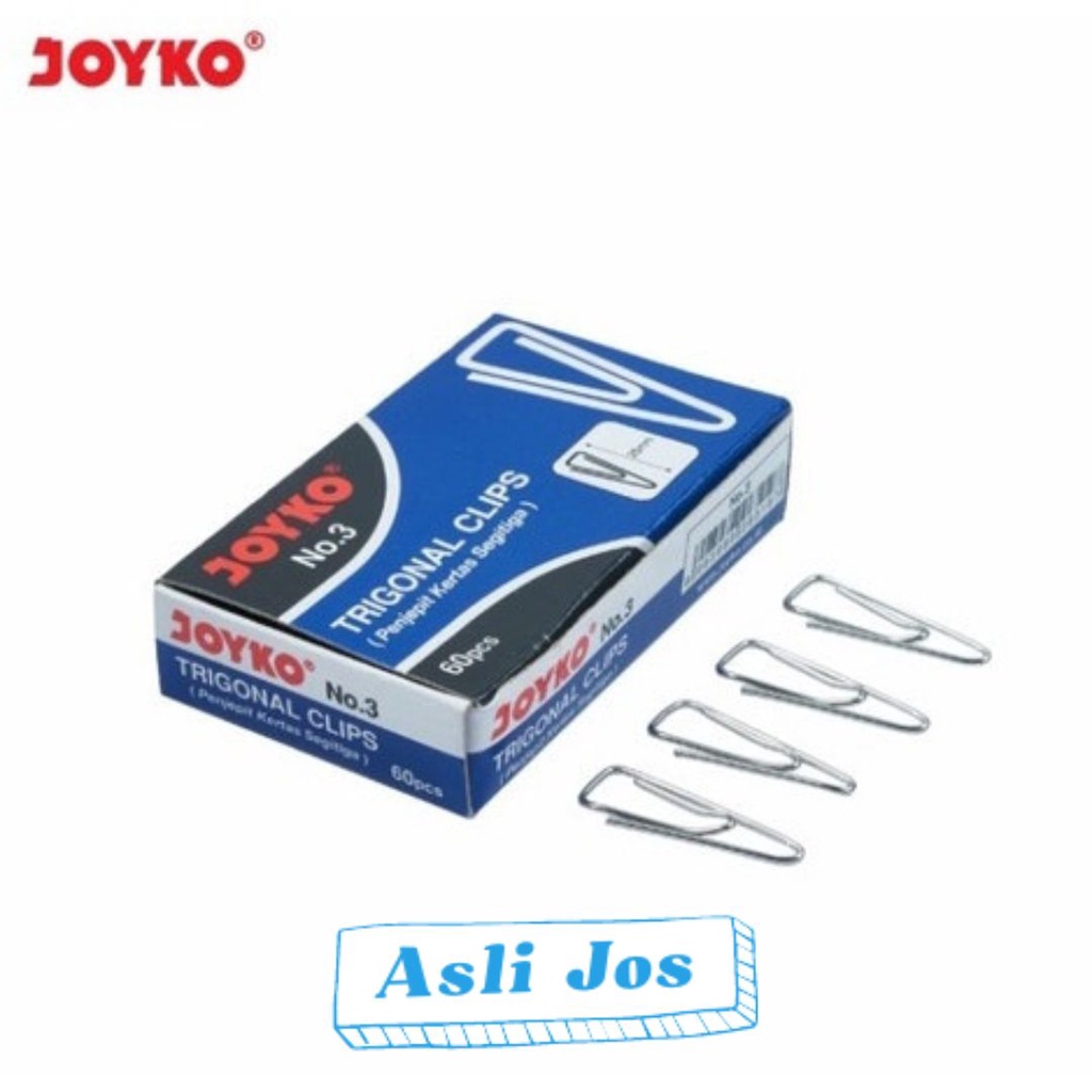 

PAPER CLIPS NO 3 JOYKO TRIAGONAL