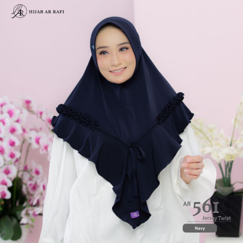 Arrafi Hijab Kode AR 561-Navy