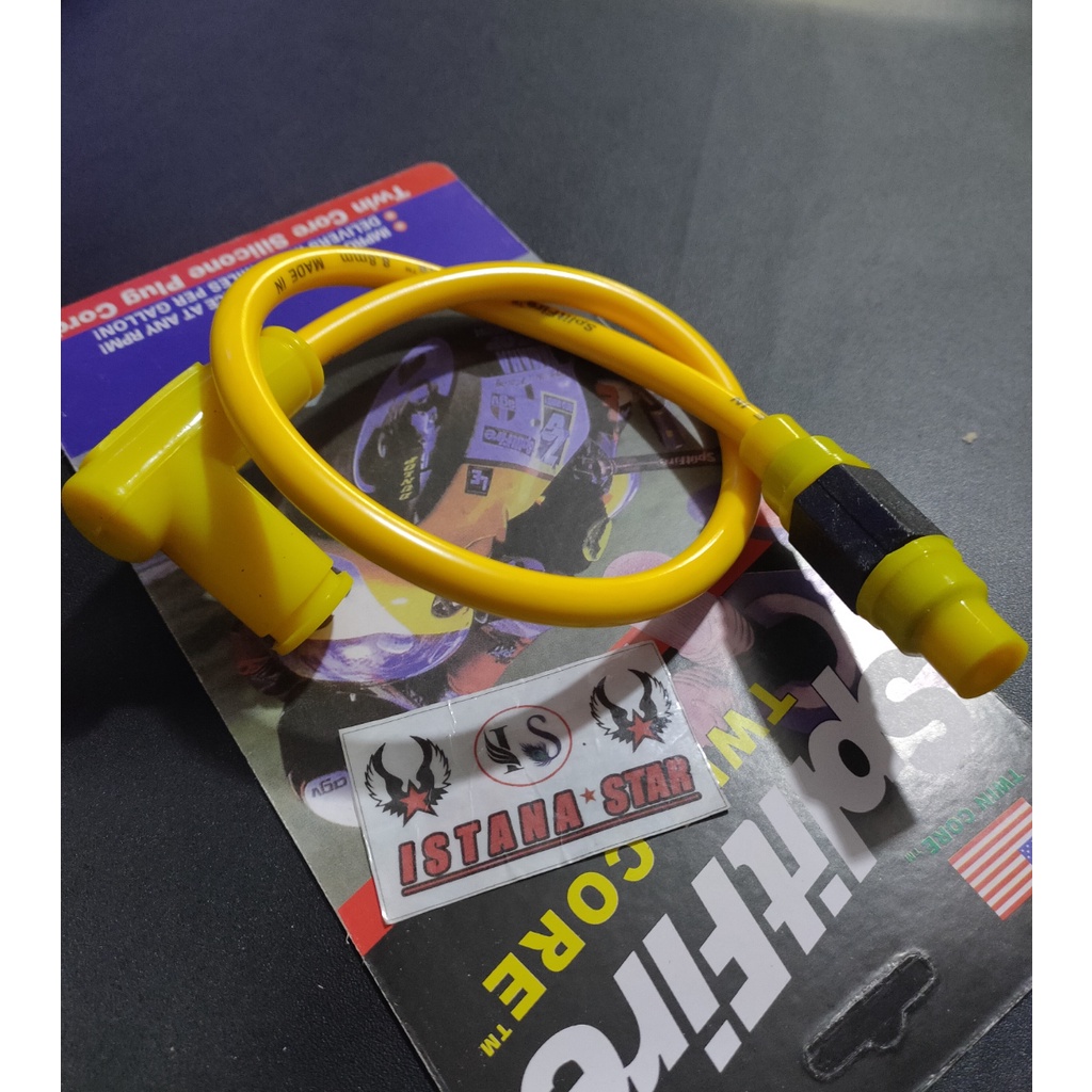 CANGKLONG BUSI RACING ANTI AIR UNTUK MOTOR BEBEK DAN MATIC KUNING