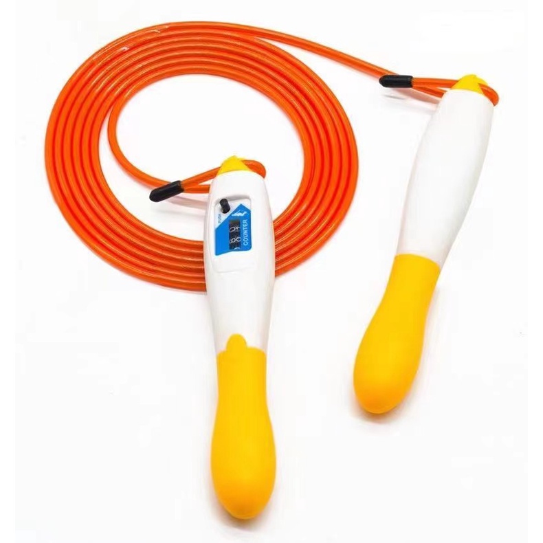 Agnite Skipping / Tali Skipping Lompat Tali Automatic Counter Bisa Hitung, Tali PVC, Cotton Rope, Adjustable, Handle Dilapisi Dengan Sponge Alat Olahraga