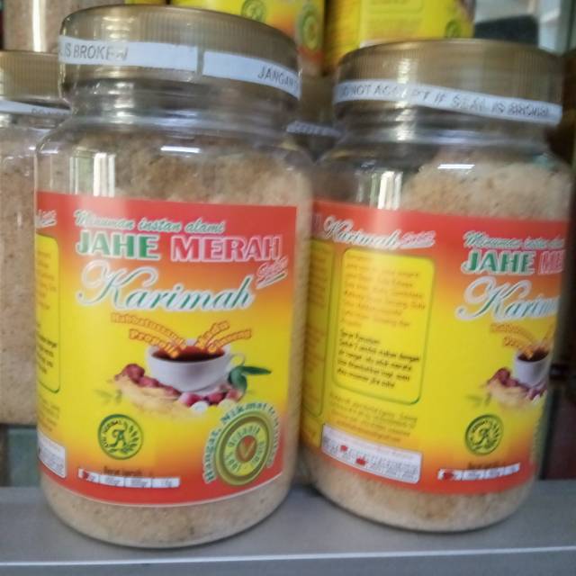 

Jahe merah habat propolis madu gingseng