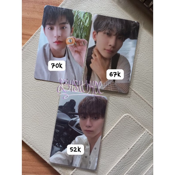 pc photocard fts yc face the sun your choice mingyu jeonghan seungkwan