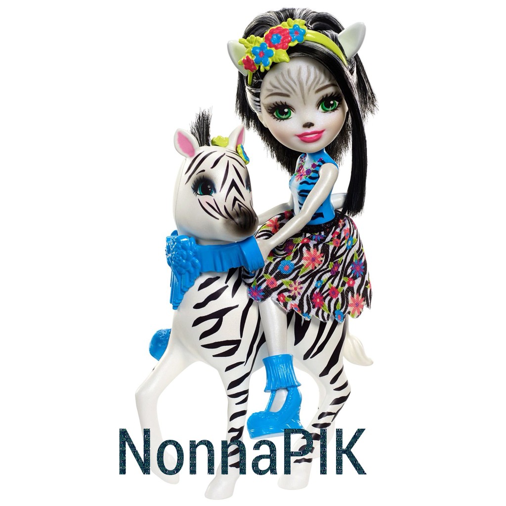 Enchantimals Zelena Zebra™ Doll &amp; Hoofette Figure