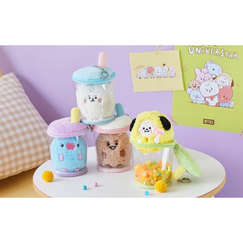 [PREORDER] BT21 Boucle Bubble Tea Doll