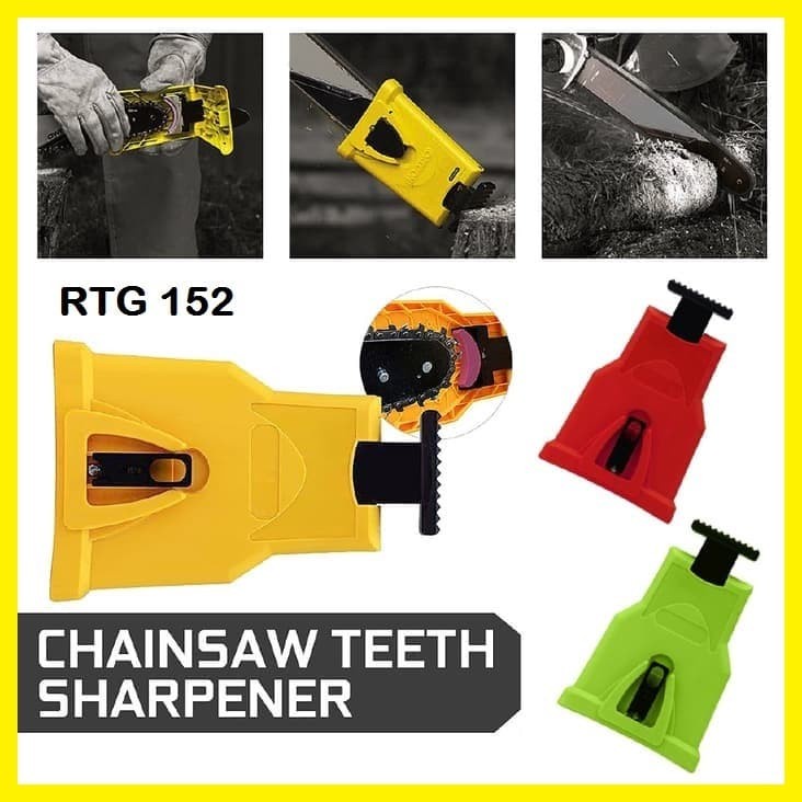 Pengasah Kikir Rantai Chainsaw Sah Asahan Gergaji Rautan Mesin Pertukangan Chain Saw Asahan Chainsaw