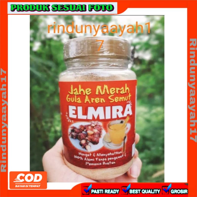 Jahe  Merah + Gula Aren Bubuk 180 gram