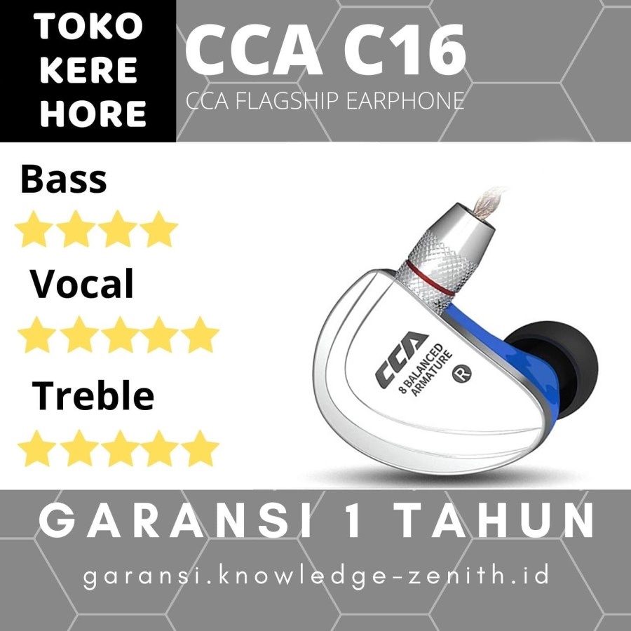 CCA C16 - 8BA - Flagship Earphone