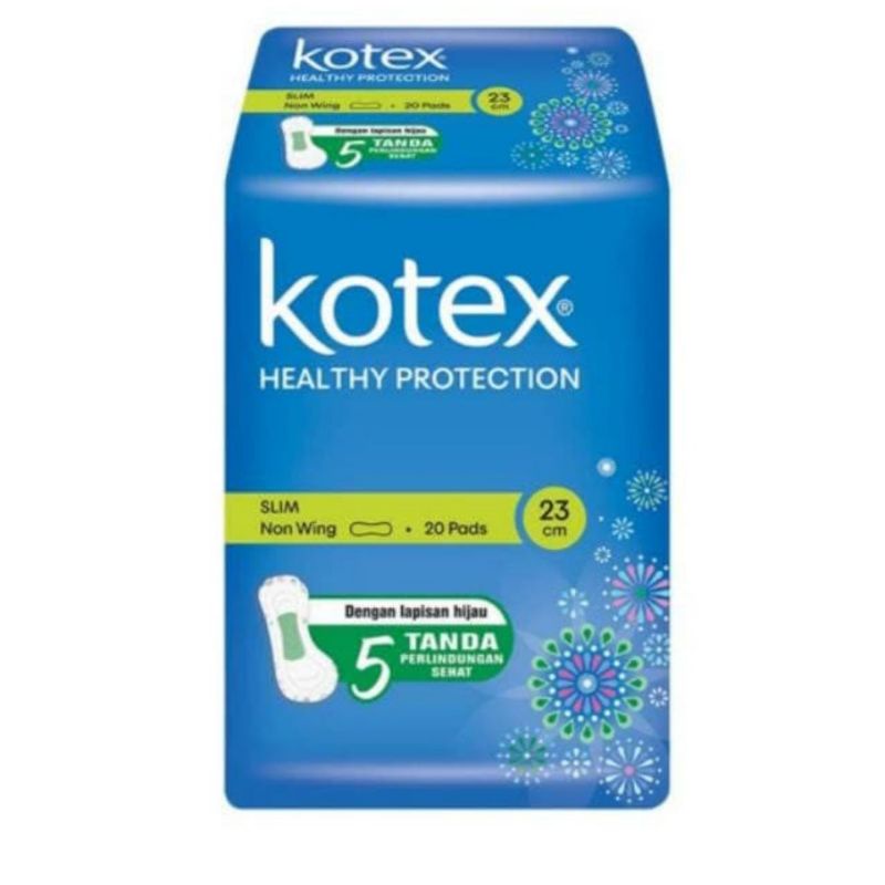 Kotex Soft & Smooth Slim Non Wing 23cm 20s