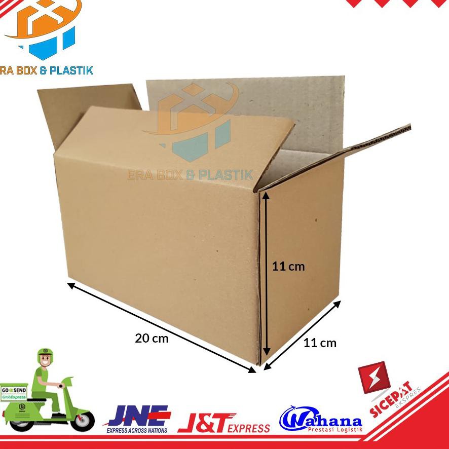 

PROMO SPESIAL Kardus 20x11x11 cm | Box | Karton Packaging | Dus Kotak Kado Murah | 1 Pack @10 Pcs