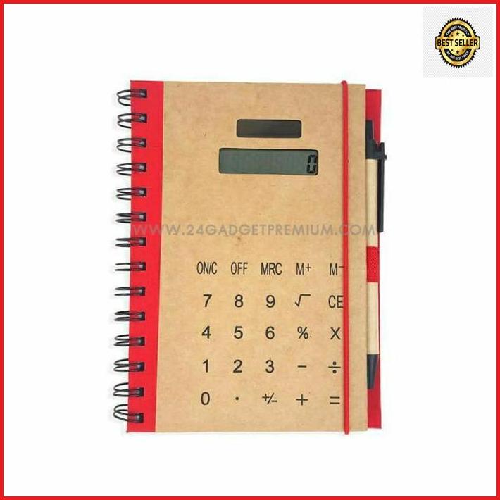 

Buku Agenda Kalkulator Notebook 3In1