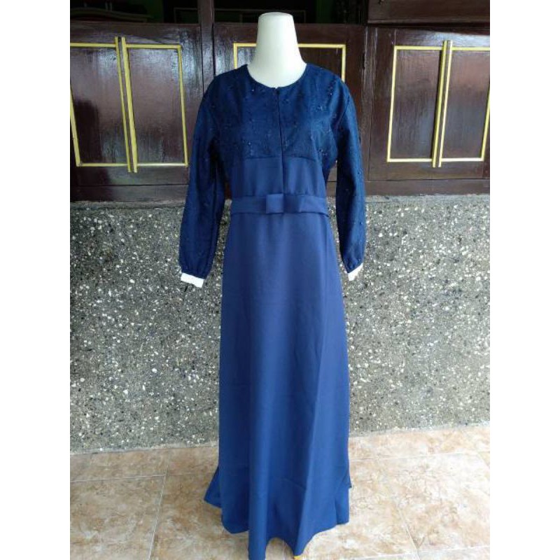 [BISA COD] GAMIS MUSLIM / AYU DRESS / DRESS MAXY BRUKAT WANITA KONDANGAN MURAH