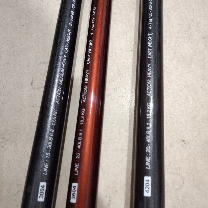 joran sabpolo amber jack tiger shark 270 300 360 390 420 pasiran surf - Abu-abu, 420cm