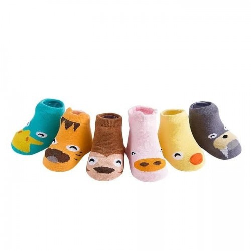 VnM012 | Baby Socks, Kaos kaki Bayi 3D Bentuk Animal Lucu, Lembut Dan Nyama di Gunakan