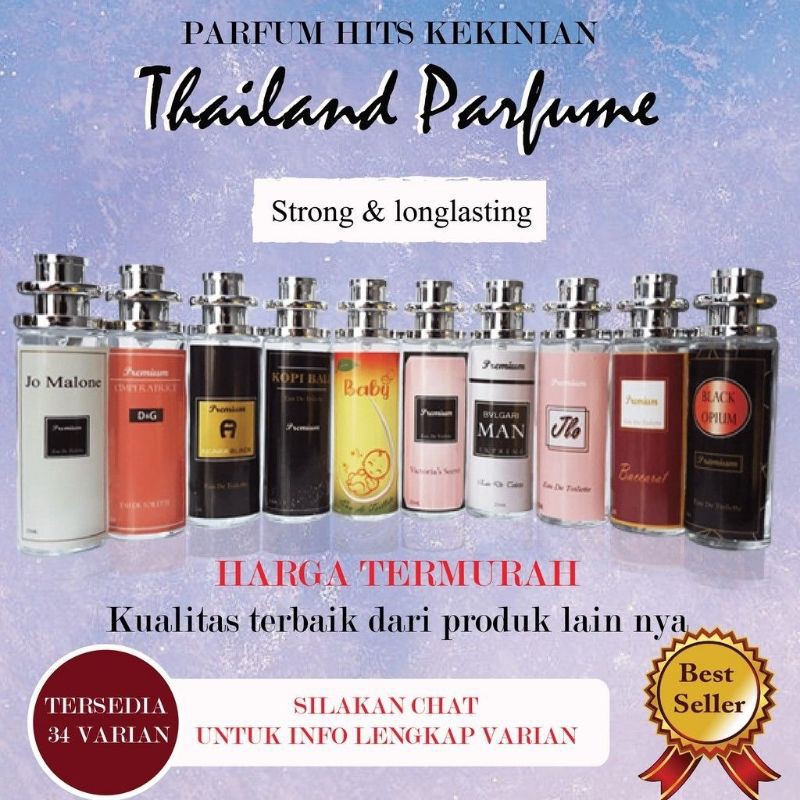 Parfum thailand Premium 35 ml victoria secret Wangi Tahan Lama