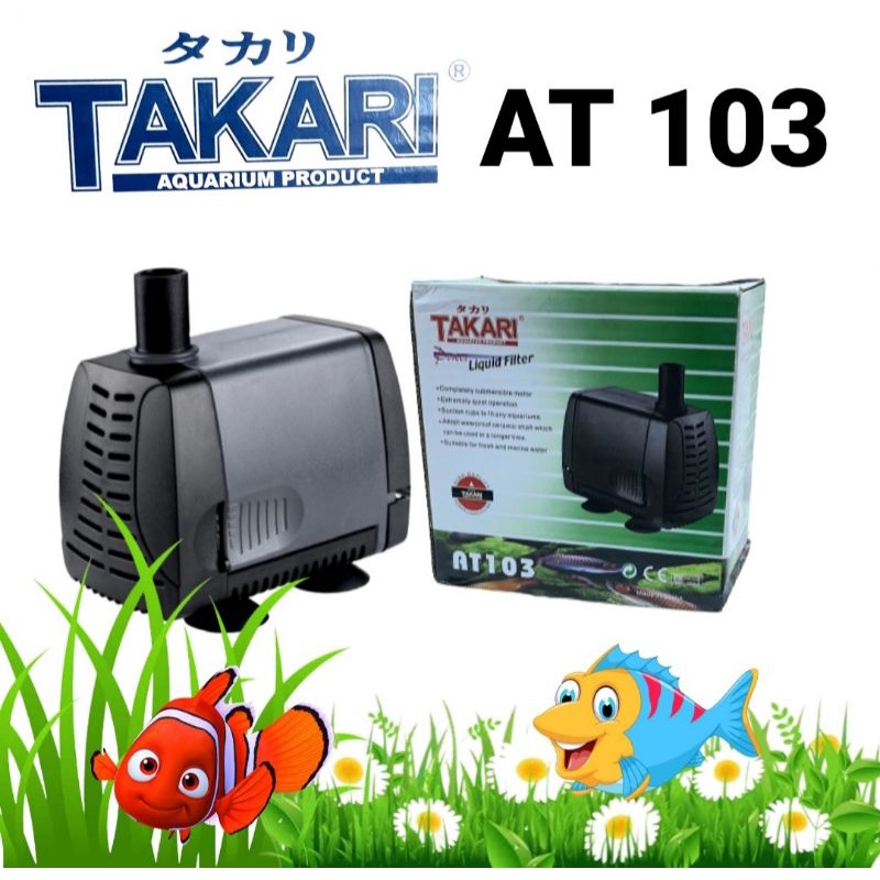 takari 103 pompa celup air aquarium kolam ikan power head 103