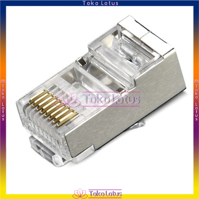 Bisa Bayar Ditempat Konektor RJ45 Cat6 50 pcs / 100pcs