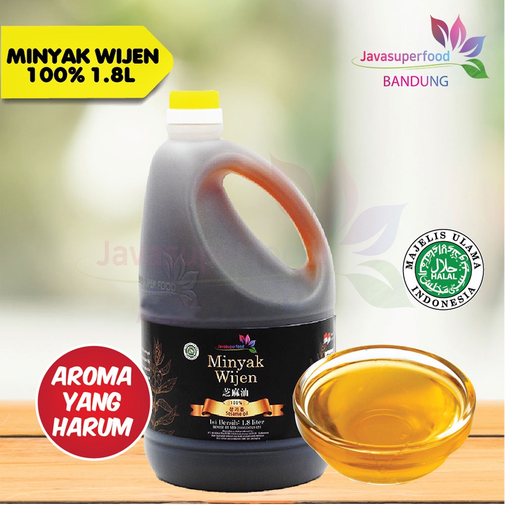 MINYAK WIJEN 100% 1.8 LT / SESAME OIL KOREA