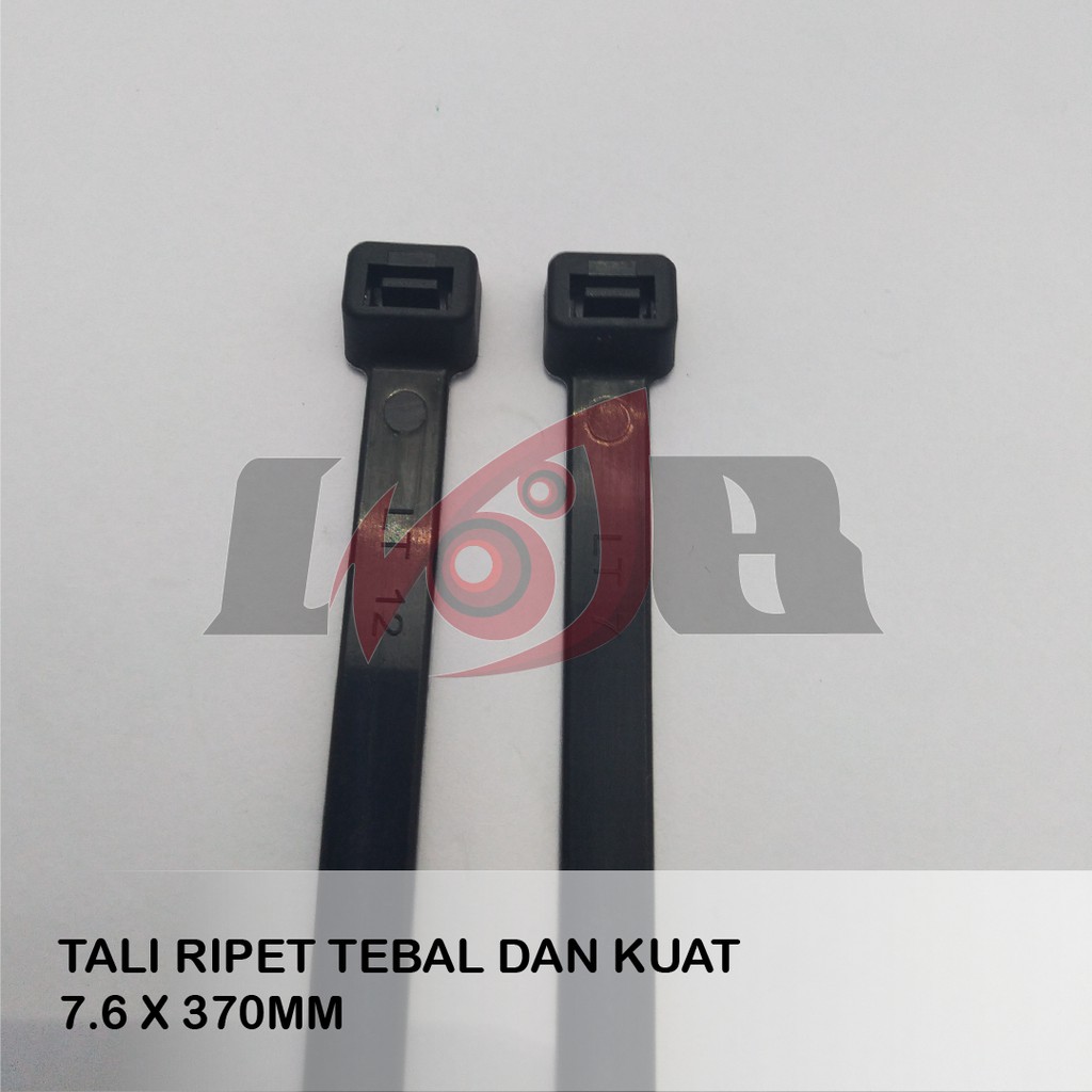 Satuan Cable Ties Premium 7.6 x 370mm Tali Ripet Tebal Kabel Big 37cm