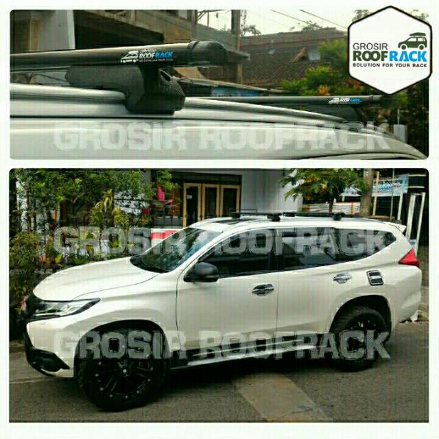 Crossbar Pajero Fortuner Strada Navara Dmax Innova Reborn Captiva Chevrolet Everest Ranger Hilux Tri