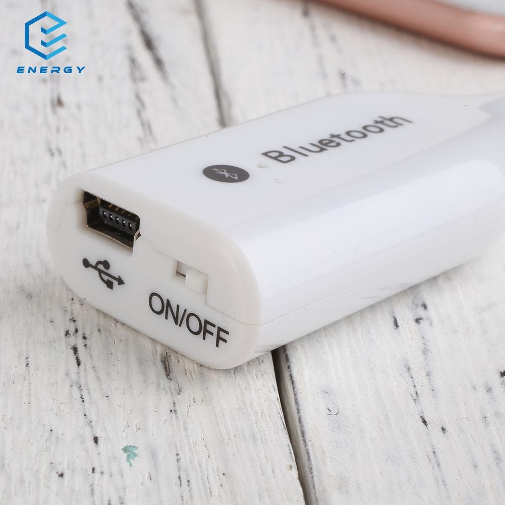 EGY Wireless Bluetooth V3.0 3.5mm AUX Receiver Adaptor Speaker Stereo untuk Smartphone Limited