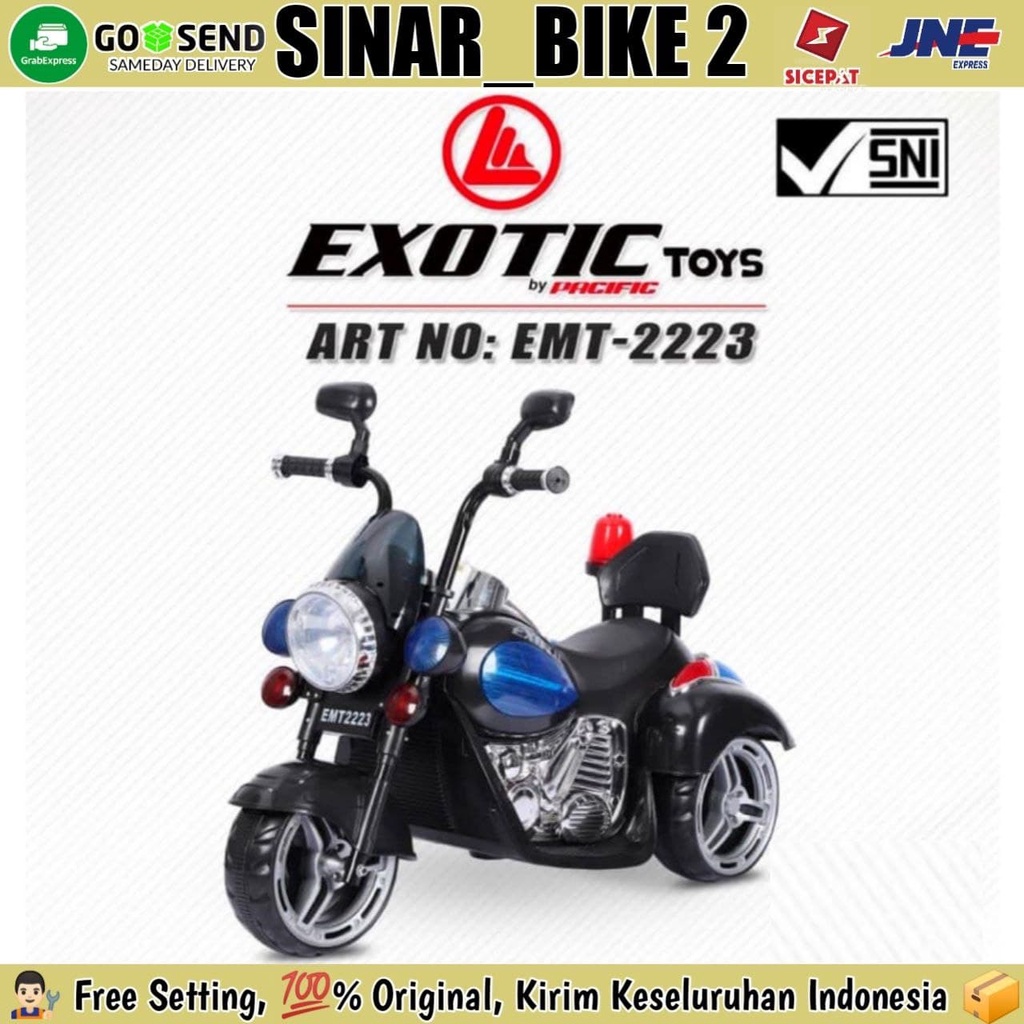 Mainan Motoran AKI EXOTIC EMT-2223 Harley