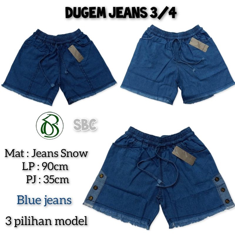 DUGEM JEANS PENDEK