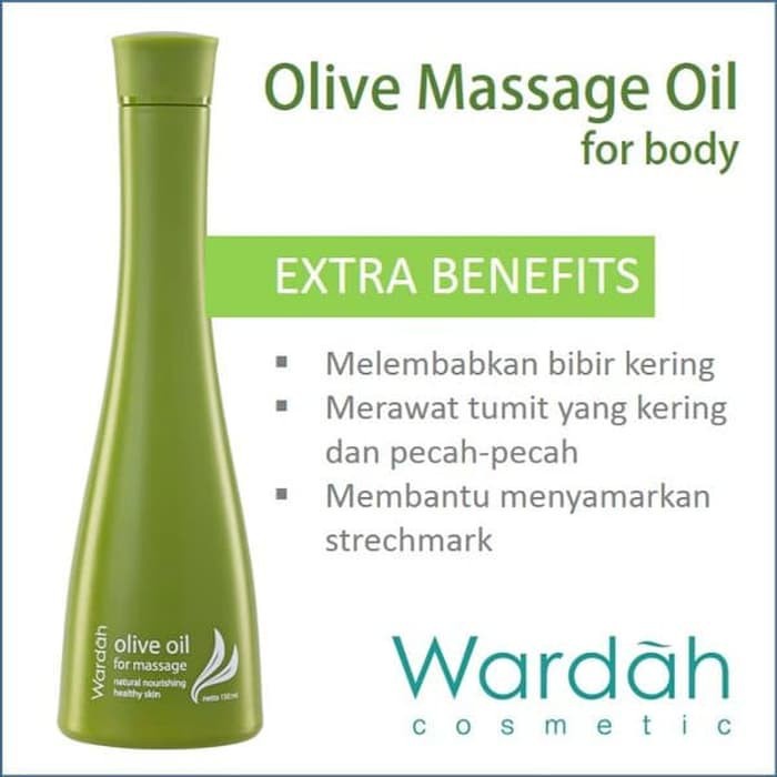 Wardah Pure Olive Oil Minyak Zaitun 50ml (BPOM) (VHI)