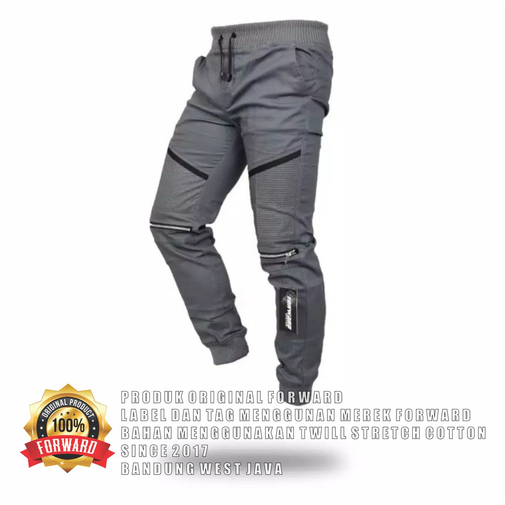 Celana Joger Jogger Casual Bikers Hiking Gunung Pria Forward