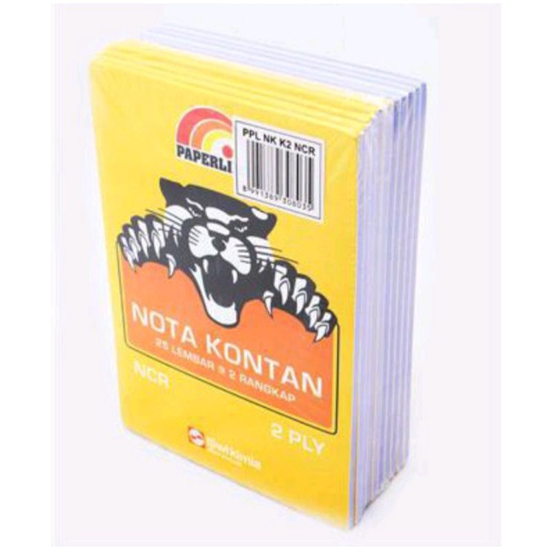 

Nota Kontan 2 Ply Besar