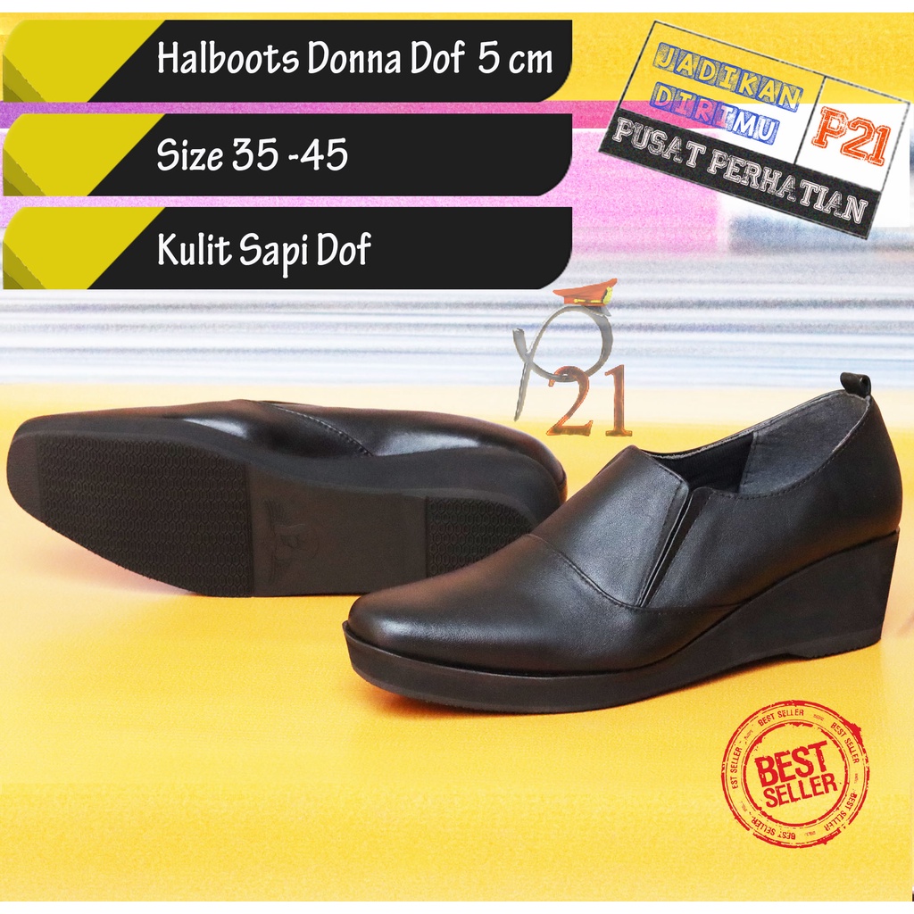 P21 HALBOOTS DONNA DOF 5 CM DAN 7 CM