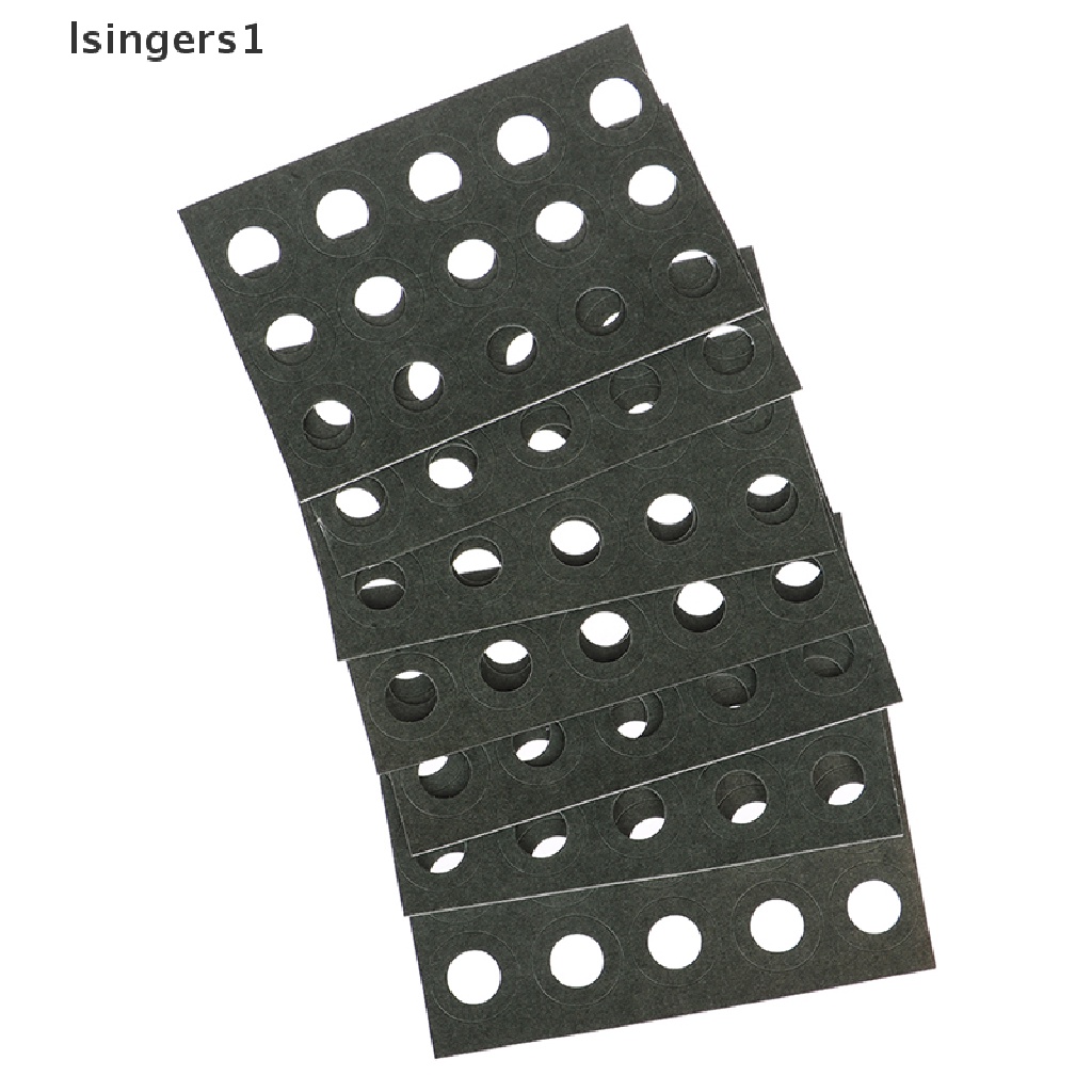 (lsingers1) 100pcs Ring Insulator Baterai 18650 Bahan Kertas Kardus