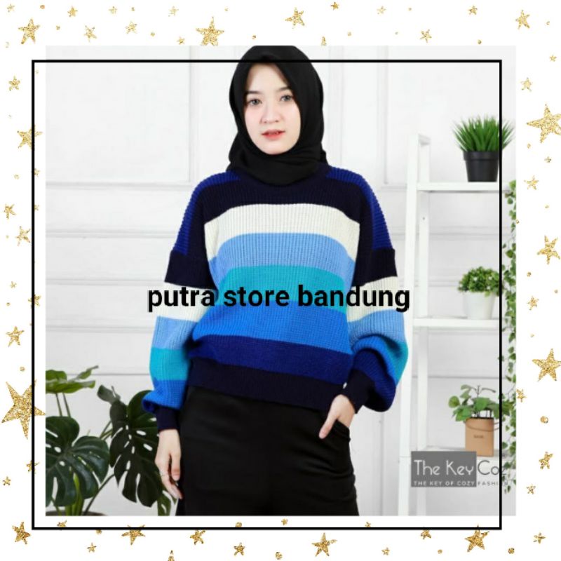 SWEATER RAJUT BLASTER / TRYTONE COMBINASI/ SWEATER RAJUT COMBINASI