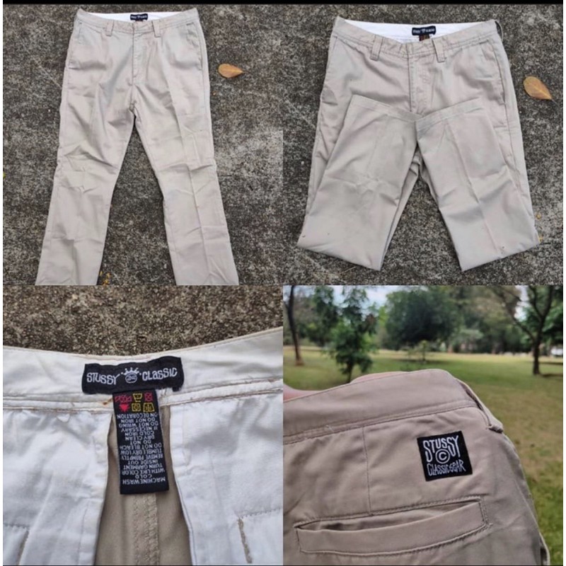 celana chino stussy original second branded