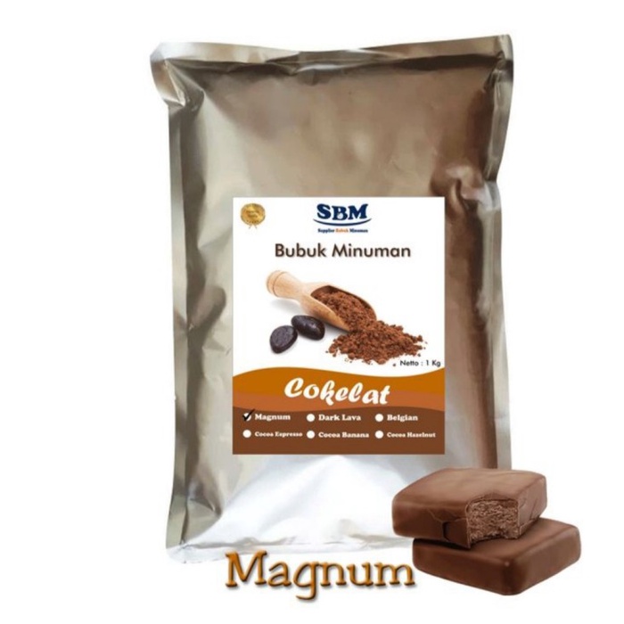 

(BISA COD) [GOJEK/GRAB] Bubuk Minuman Cokelat Premium Powder Drink Cocoa SBM - Magnum Choco
