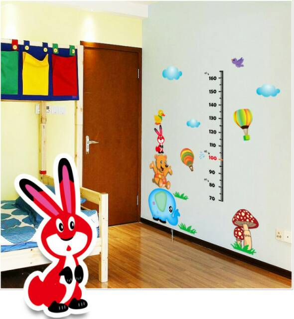 RELIZA Wall Sticker / Stiker Dinding Pengukur Tinggi Badan Anak Grow Up AY9233