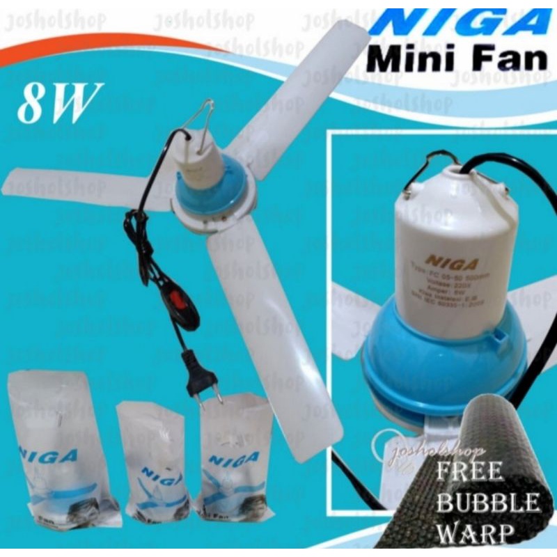 Kipas Angin Gantung / Mini Fan 8 Watt