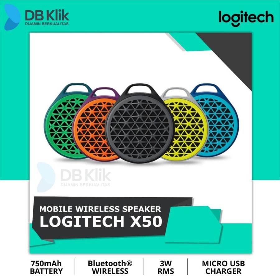 Speaker Wireless Logitech X50