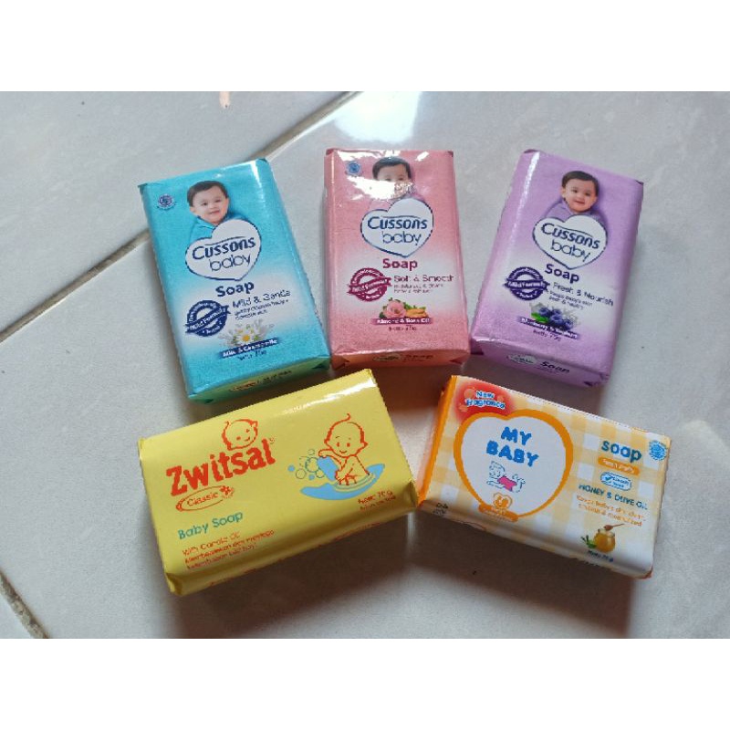 CUSSONS BABY SOAP/ ZWITSAL BABY SOAP / MY BABY SOAP