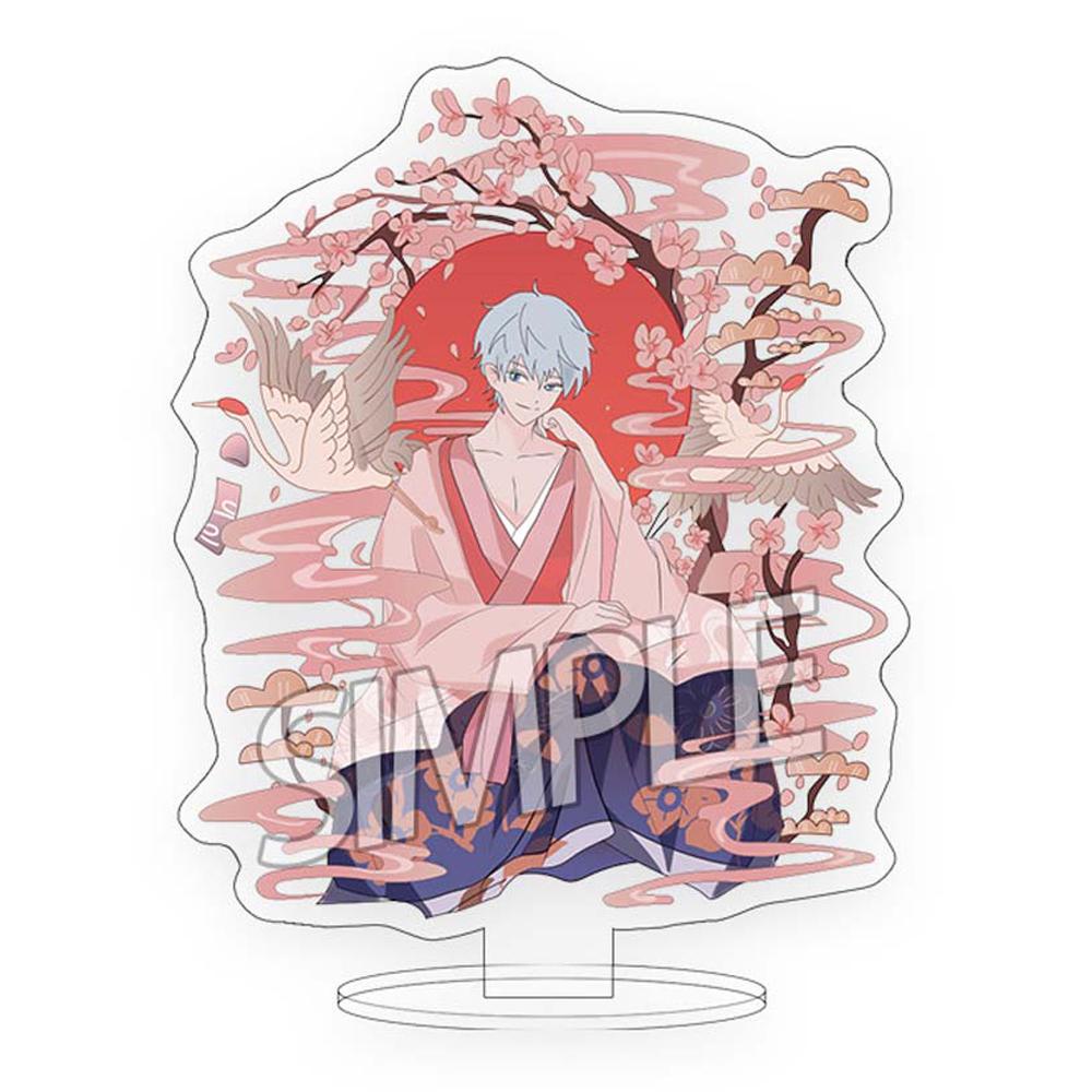 Needway Jujutsu Kaisen Figure Stand Kartun Cosplay Mainan Standing Plate Desktop Hias Satoru Gojou Fushigura Megumi Model Piring