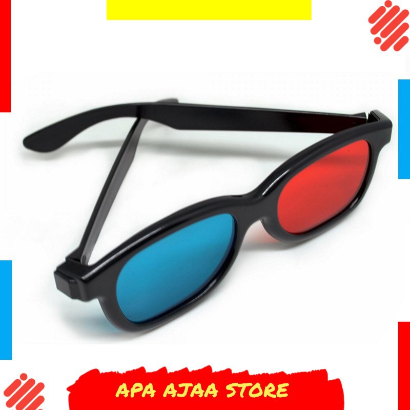 Best Seller ! 3D Glasses Plastic Frame / Kacamata 3D - H3