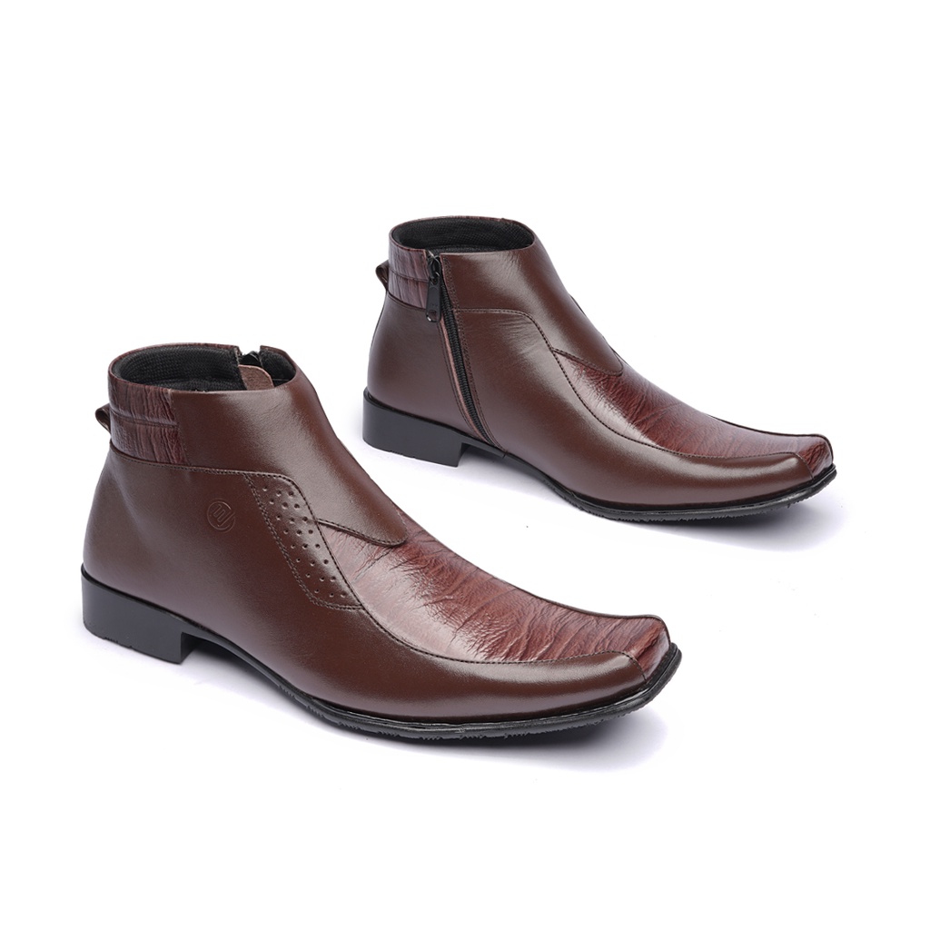 Sepatu Pantofel / Sepatu Formal / Sepatu Kantor / Sepatu Boots / Sepatu Kulit Asli Pria Dewasa Keren