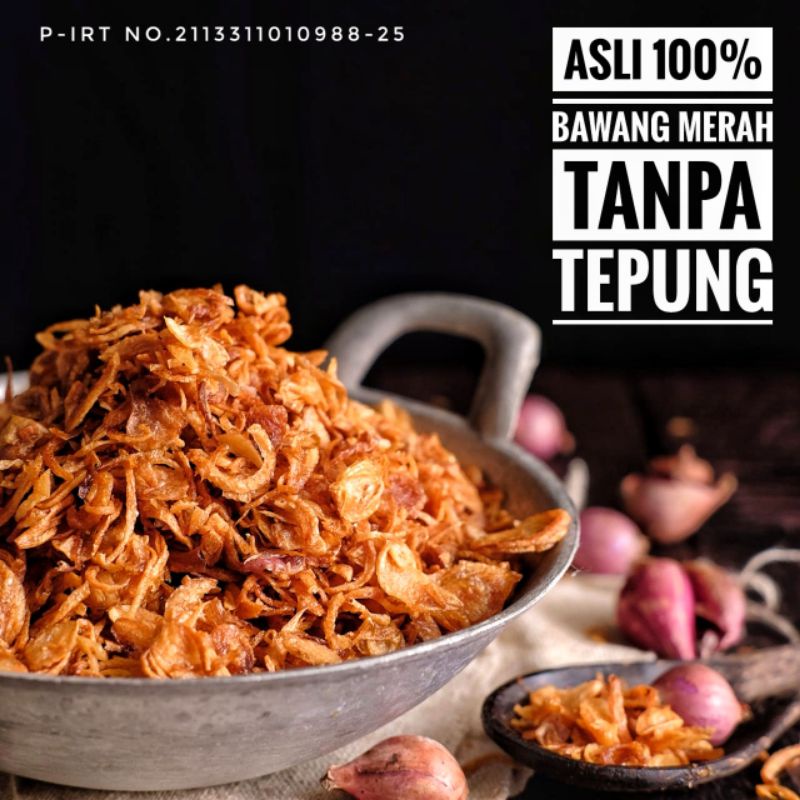 

Brambang Goreng Bawang Merah Goreng Original Tanpa Tepung